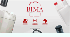 Desktop Screenshot of bima.com.br