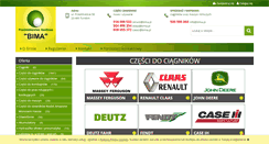 Desktop Screenshot of bima.pl